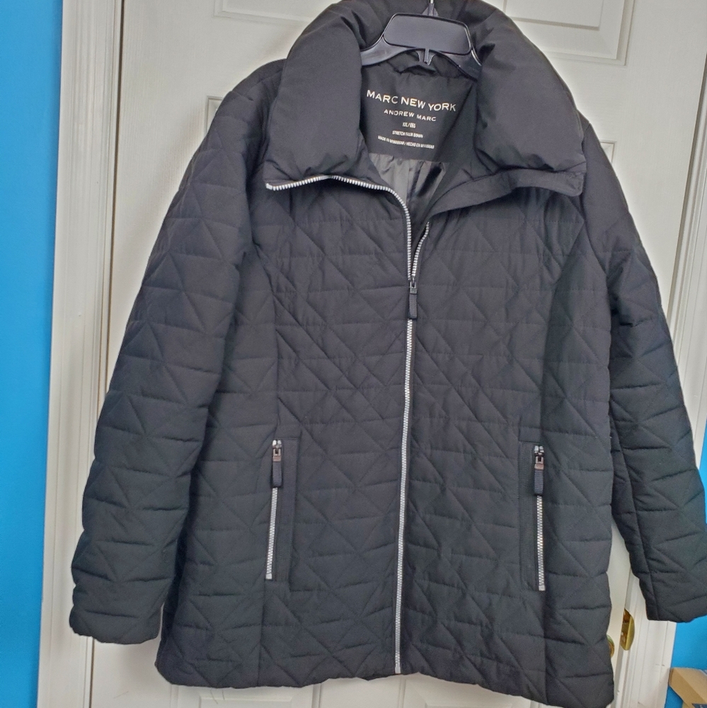 Marc New York Quilted Puffer Jacket Size XXL MISSING HOOD